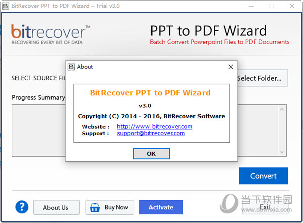 BitRecover PPT to PDF Wizard