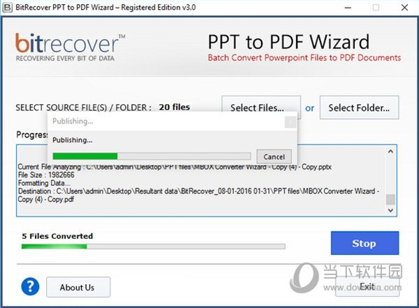 BitRecover PPT to PDF Wizard