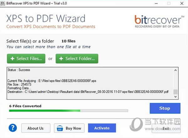 BitRecover XPS to PDF Wizard