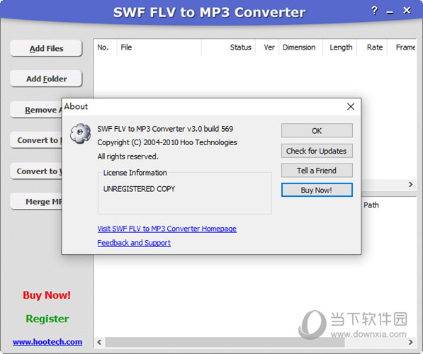 SWF FLV to MP3 Converter