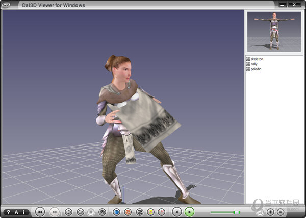 Cal3D Viewer