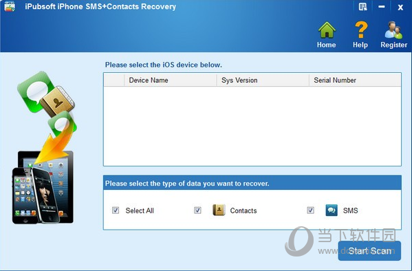 iPubsoft iPhone SMS+Contacts Recovery