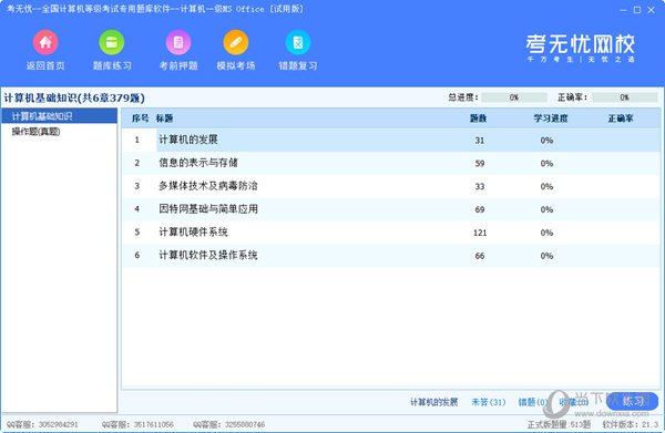 考无忧全国计算机等级考试专用题库