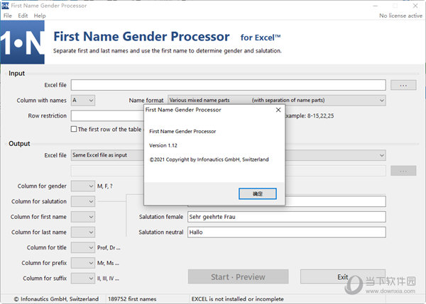 First Name Gender Processor