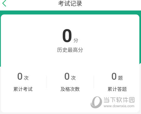 考试记录
