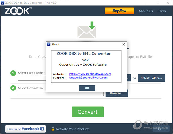 ZOOK DBX to EML Converter