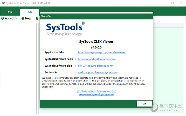 SysTools XLSX Viewer