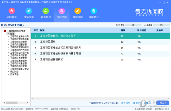 考无忧咨询工程师考试题库软件