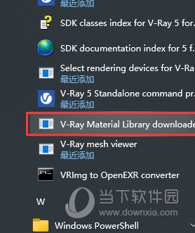 vray5.2官方材质库