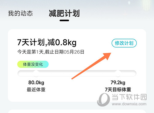 热量减肥法修改计划
