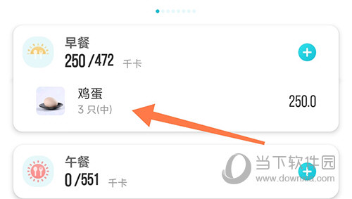 热量减肥法食物记录
