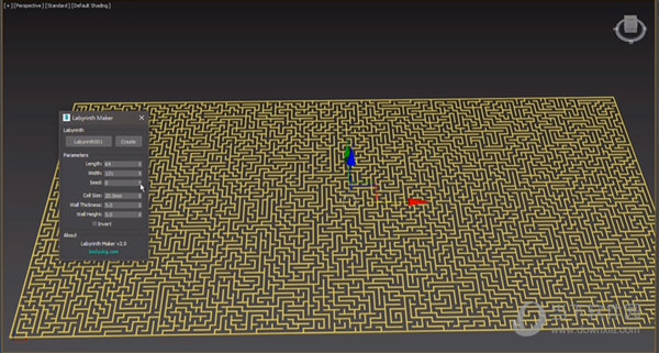 3dsMax LabyrinthMaker