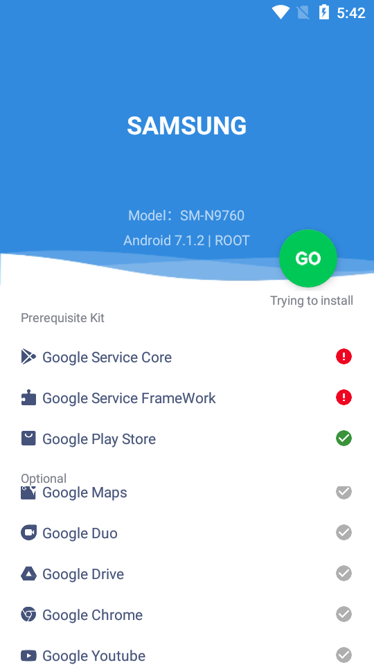 GMS Installer(GMS框架) V3.47.00 安卓版截图3