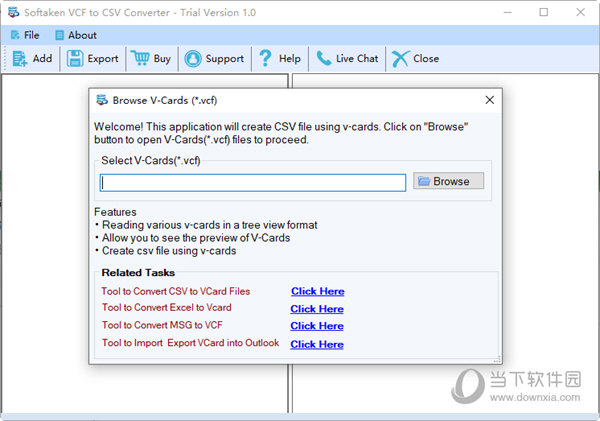 Softaken VCF to CSV Converter