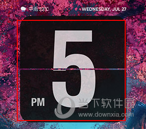 翻页时钟如何横屏