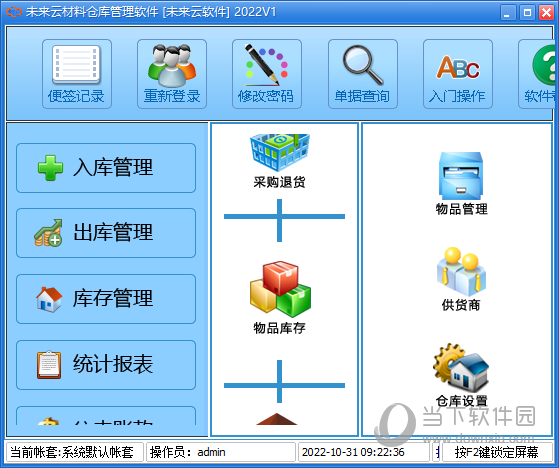 未来云材料仓库管理系统