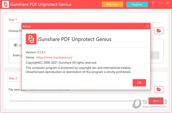 iSunshare PDF Unprotect Genius