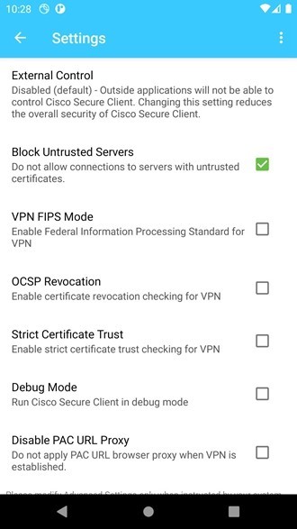 AnyConnect加速器 V5.0.01253 官方安卓版截图4