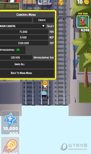 地铁跑酷上帝视角内置菜单中文版 V2.39.0 安卓版截图4