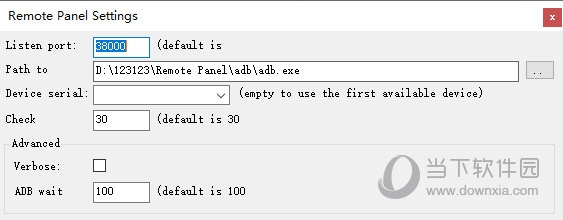 Remote Panel