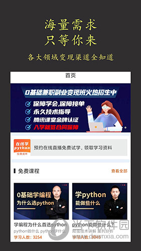 在线学python