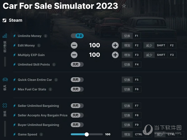 汽车出售模拟器2023修改器