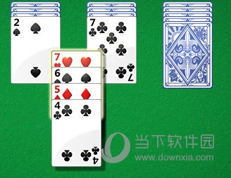 拖动2张以上纸牌进行移动