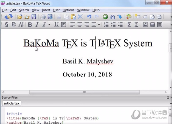 BaKoMa TeX
