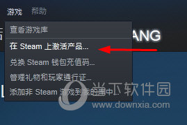 在Steam上激活产品