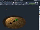 AutoCAD2020怎么阵列光源并调整光照强度