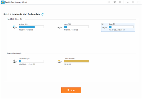 EaseUS Data Recovery Wizard破解版