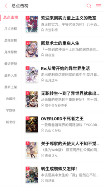 哔哩轻小说app最新版
