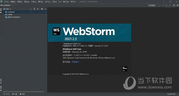 webStorm2021