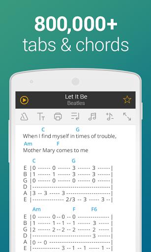 Ultimate Guitar Tabs(无限吉他乐谱) V4.1.7 安卓版截图1