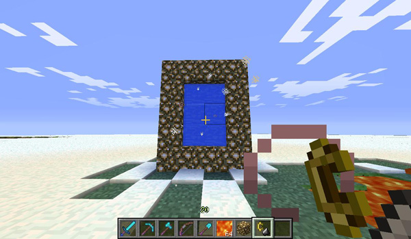 我的世界172怎么去天堂172天堂之门制作方法