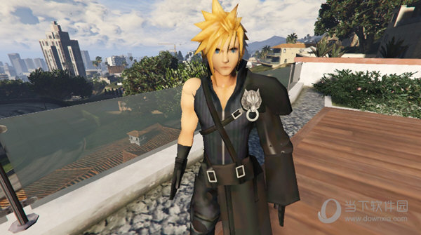 gta5克劳德人物mod v1.0 绿色免费版