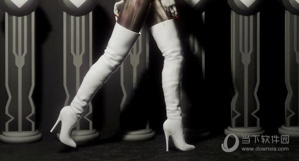 上古卷轴5过膝白靴modv10绿色免费版