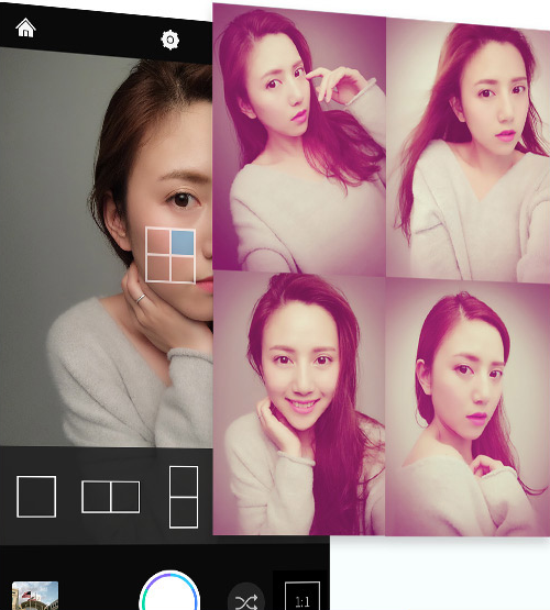 万能相机拼图相机模块