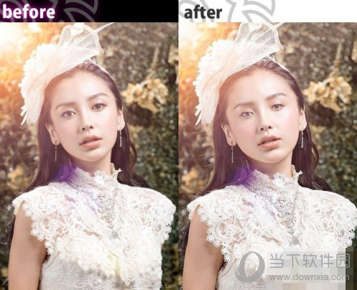 1primo软件处理明星照2从放出的对比照片可以看出,primo与其说是还原