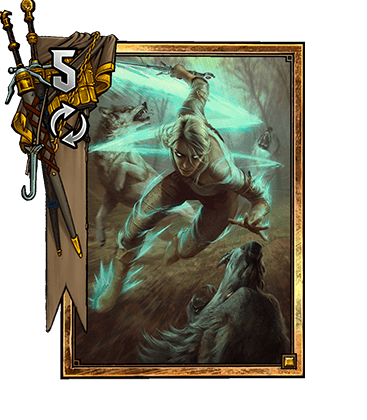 巫师之昆特牌金色闪希里