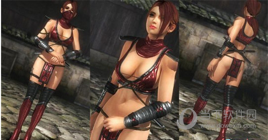 死或生5最后一战红叶红衣女modv10绿色免费版