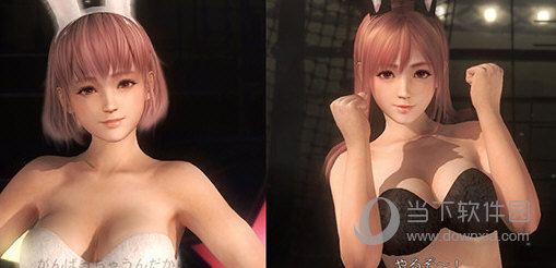 死或生5最后一战穗奶果毛绒绒兔女郎比基尼modv10绿色版