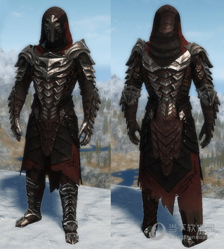 上古卷轴5kynreeve魔人兜帽铠甲modv10免费版