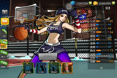 街篮手游玲珑怎么样02三分能手玲珑介绍