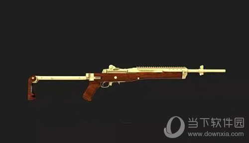 绝地求生-mini-14黄金皮肤