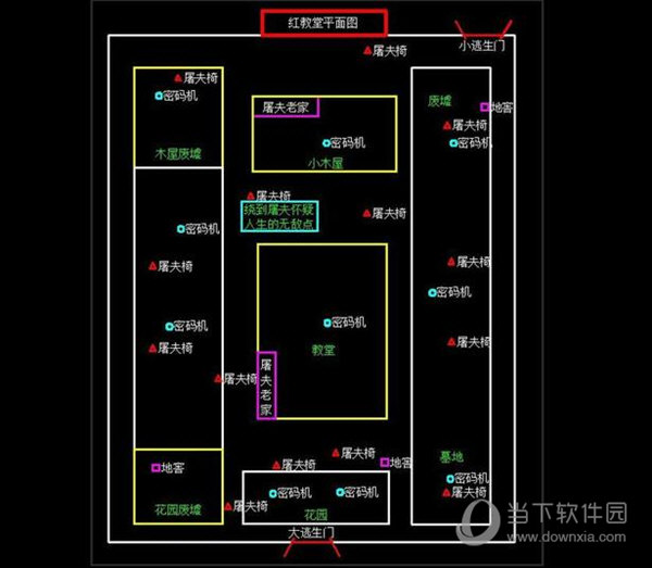 第五人格红教堂地图