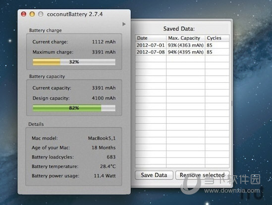 CoconutBattery for Mac|CoconutBattery(Mac电池管理软件) V3.6.8 Mac版 下载_当下软件园_软件下载