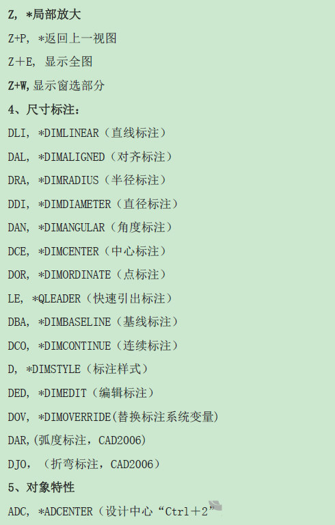 CAD快捷键命令大全 CAD常用命令大全图表 - 当下软件园