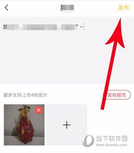 点击右上角的“发布”按钮