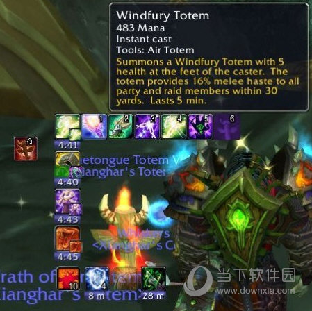 魔兽世界怀旧服图腾插件|魔兽世界怀旧服萨满图腾插件 v1.06 免费版 